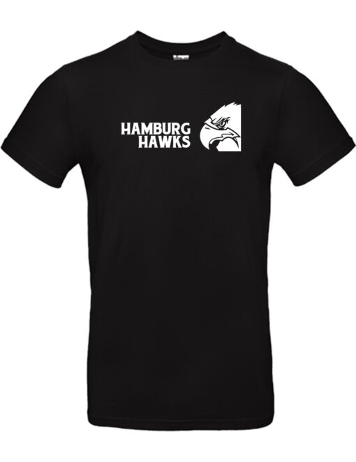 BC_E190_black_head-510x663 T-Shirt – Hamburg Hawks - Head – Bild 1