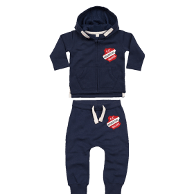 Baby Baumwoll-Anzug - Logo - FC Wacker Weidenthal - red