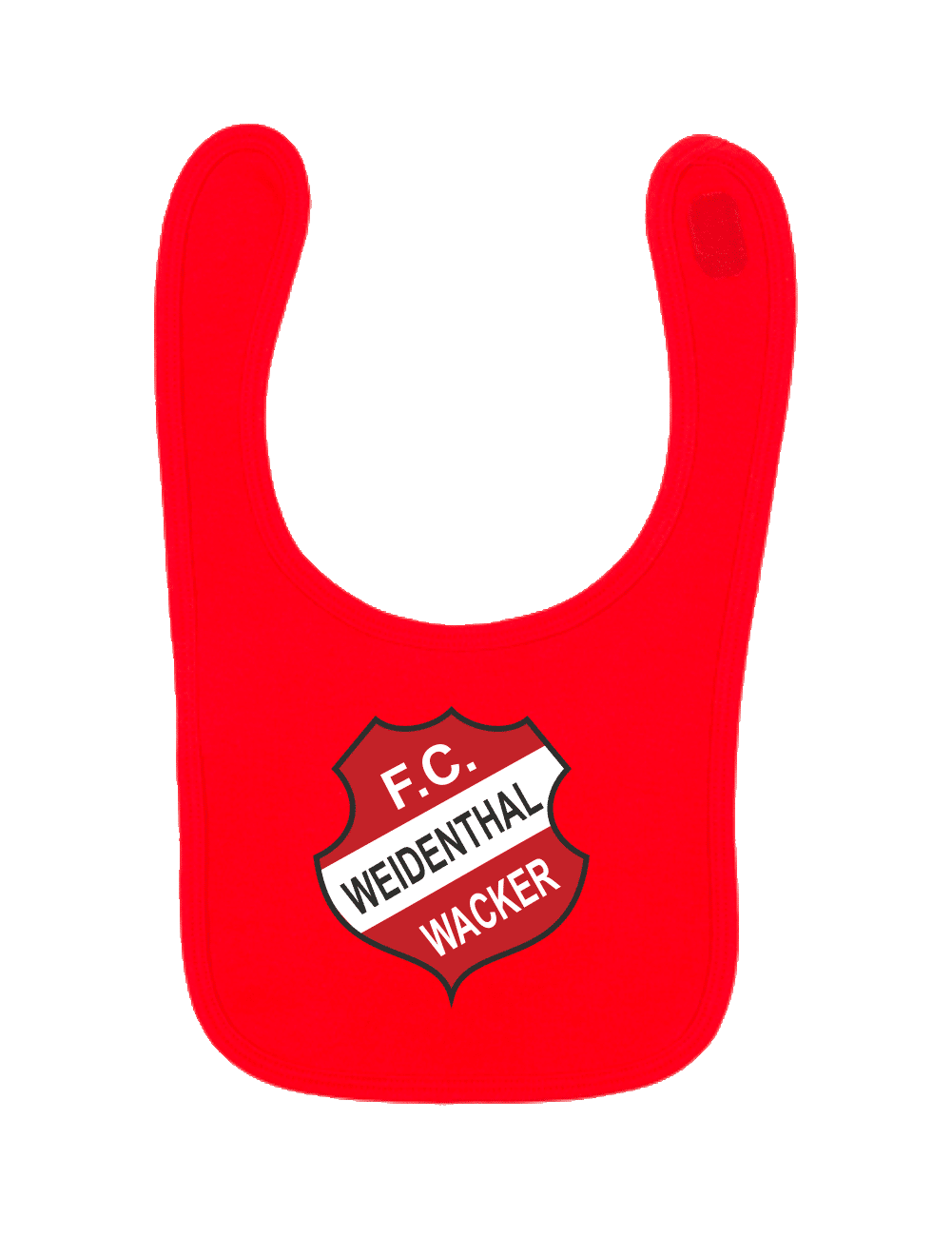baby-latz_fc-wacker-weidenthal_logo_red Baby Lätzchen - Logo - FC Wacker Weidenthal – Bild 1