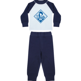 Baby Pyjama - Logo - FC Palatia Böhl - navy-white