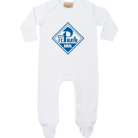 Baby Strampler - Logo - FC Palatia Böhl - white