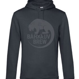 Bahkauv Brew - Hoodie - Organic - Logo - asphalt