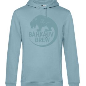 Bahkauv Brew - Hoodie - Organic - Logo - blue fog