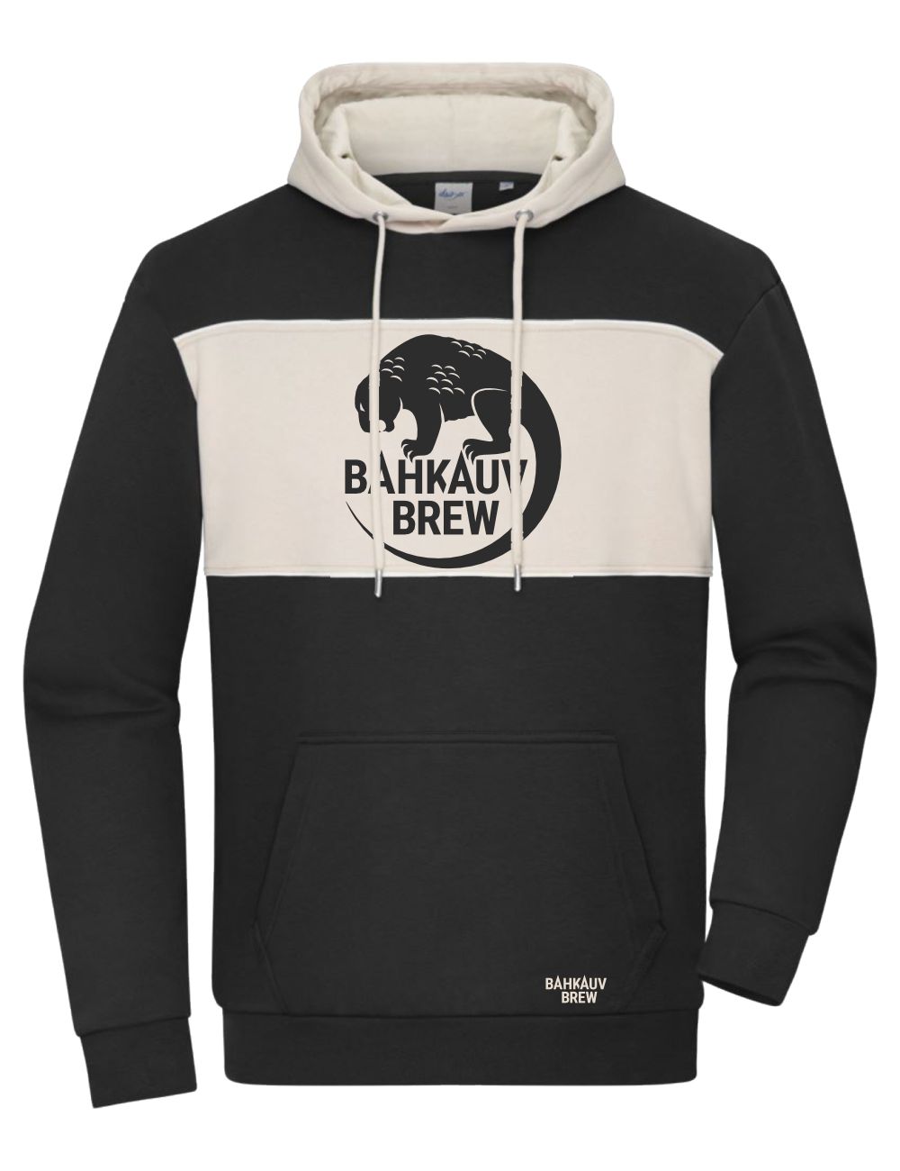 bahkauv-brew_kollektion_2025_hoodie_block_logo_black Bahkauv Brew - Kollektion 2025 - Organic - Hoodie - Block - Logo – Bild 1