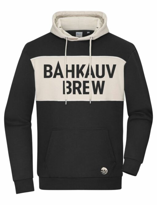Bahkauv Brew - Kollektion 2025 - Organic - Hoodie - Block - Name – Bild 2