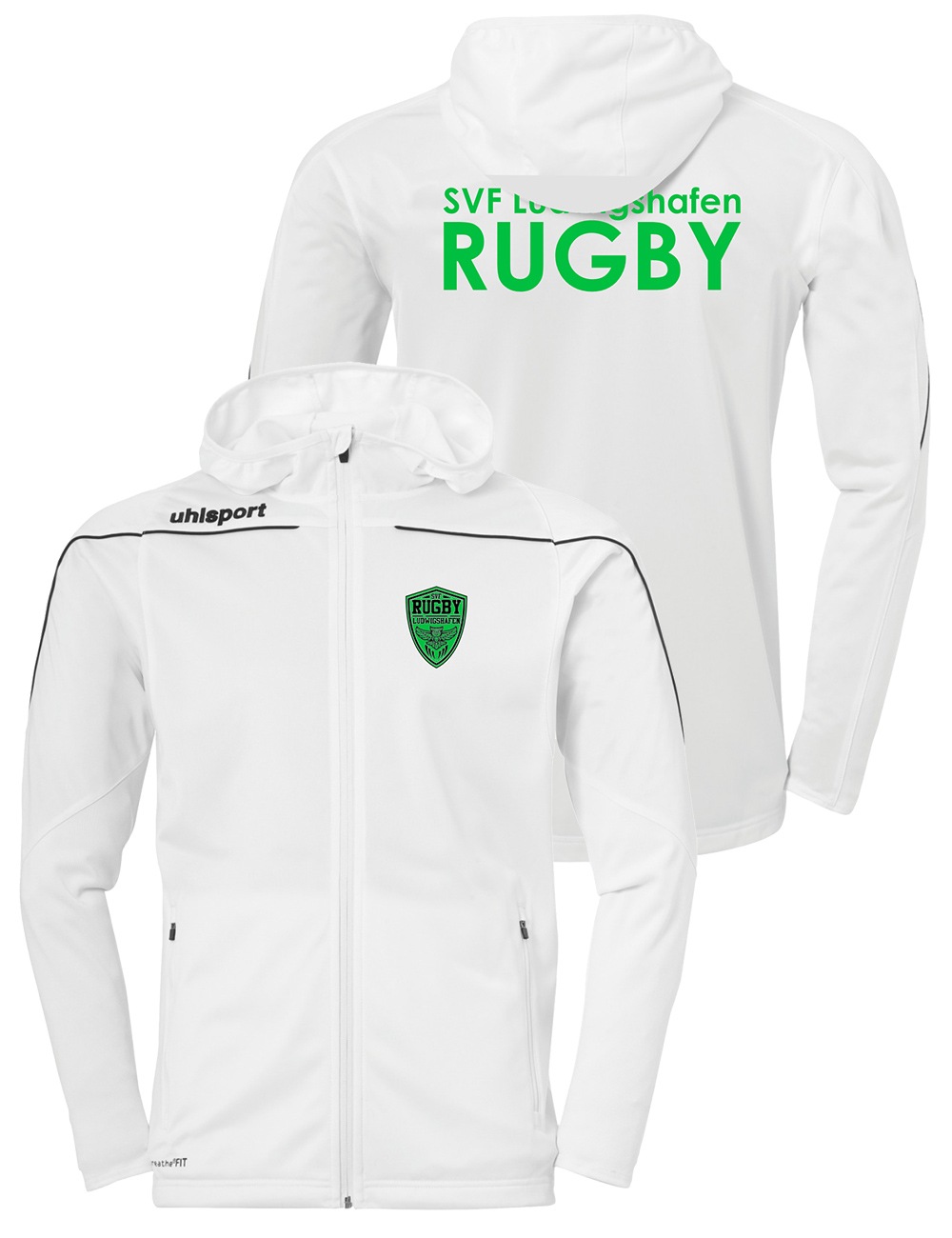 hoodedjacket.jpg Hooded Jacke - SVF Ludwigshafen Rugby - Rugby – Bild 1