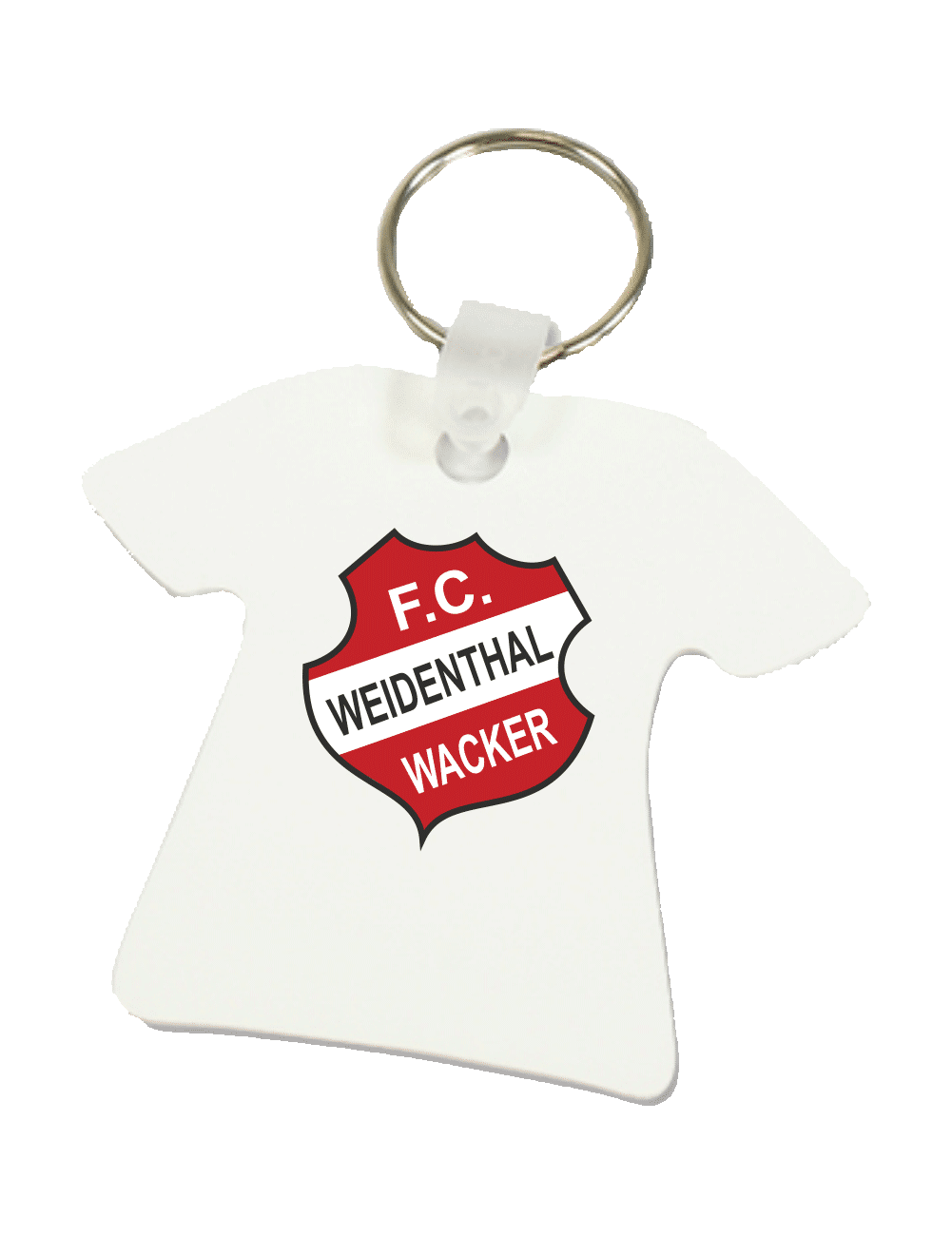 keyring_fc-wacker-weidenthal_t-shirt Schlüsselanhänger - Trikot - FC Wacker Weidenthal – Bild 1
