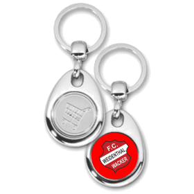 Schlüsselanhänger - Einkaufswagen - FC Wacker Weidenthal