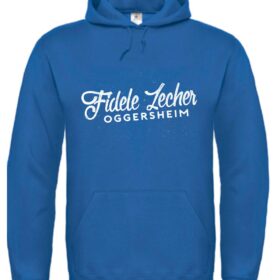 KV Fidele Zecher – Basic-Kollektion 23-25 – Hoodie - Clubname - royal