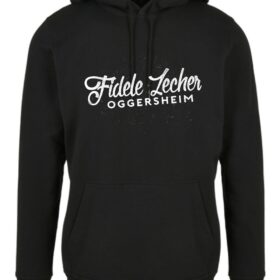 KV Fidele Zecher – Basic-Kollektion 23-25 – Hoodie - Clubname - schwarz
