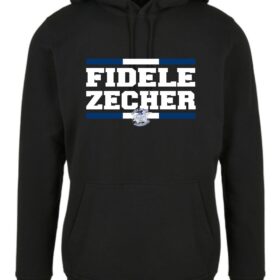 KV Fidele Zecher – Basic-Kollektion 23-25 – Hoodie - Stripes - schwarz
