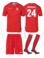 AKTION - uhlsport Predicition Trikot-Set - inklusive Vereinslogo, Vereinsname und Rückennummer