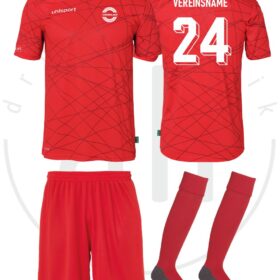 AKTION - uhlsport Predicition Trikot-Set - inklusive Vereinslogo, Vereinsname und Rückennummer