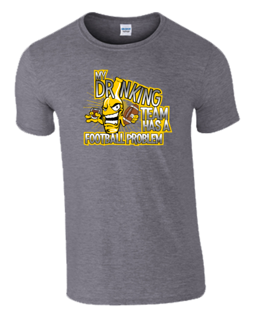 T-Shirt - drinking team – Bild 4