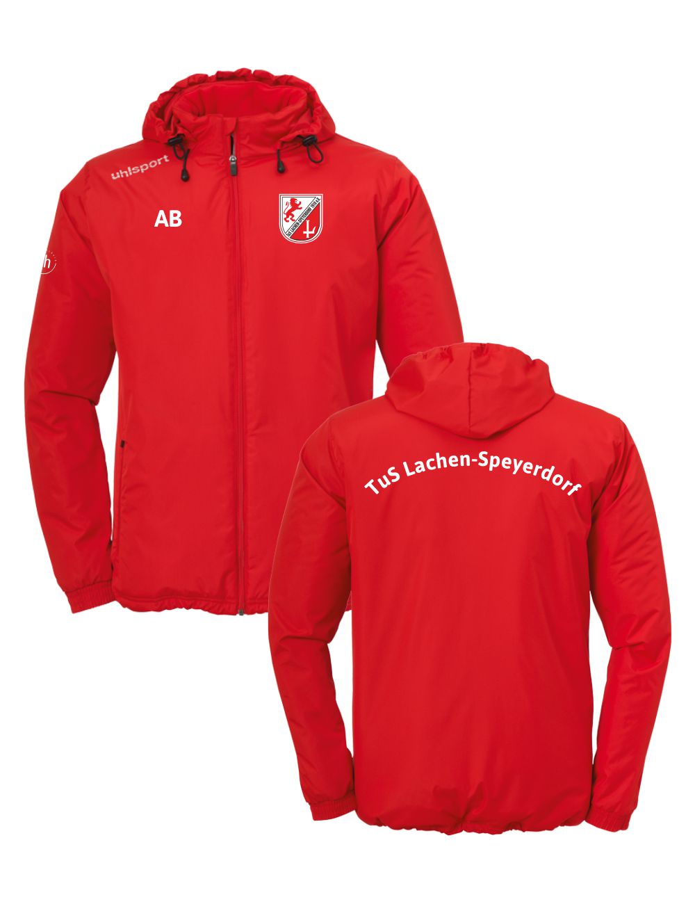 tus-lachen-speyerdorf_teamkollektion 23-24_coach-jacke_rot TuS Lachen-Speyerdorf - Fussball - Jugend - 2023/2024 - Coach-Jacke - Unisex-Größen – Bild 1