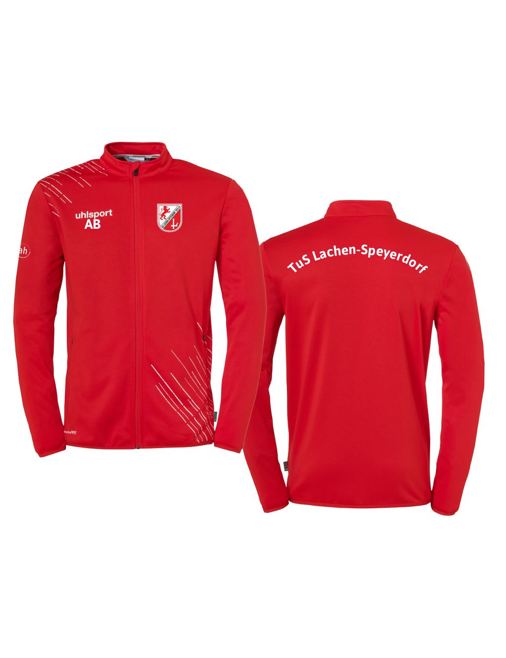 tus-lachen-speyerdorf_teamkollektion 23-24_präsentationsjacke_rot TuS Lachen-Speyerdorf - Fussball - Jugend - 2023/2024 - Präsentationsjacke - Kinder-Größen – Bild 1