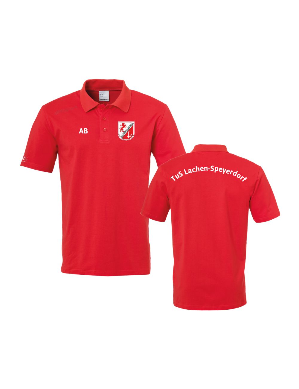 tus-lachen-speyerdorf_teamkollektion 23-24_traininerpolo_baumwolle_rot TuS Lachen-Speyerdorf - Fussball - Jugend - 2023/2024 - Trainer-Polo - Baumwolle – Bild 1