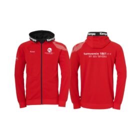 Turnverein ASV Landau - Kollektion 2023 - Kapuzenjacke - Kempa Core 26 - rot - Kids