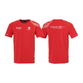 Turnverein ASV Landau - Kollektion 2023 - T-Shirt - Kempa Core 26 - rot - Kids
