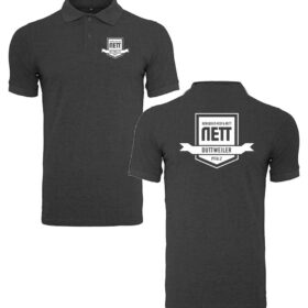 Weingut Nett - Polo - Logo - schwarz
