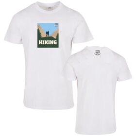 Weingut Nett - T-Shirt - Etiketten - Hiking - weiß