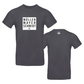 Weingut Nett - T-Shirt - Etiketten - MMS - darkgrey