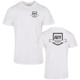 Weingut Nett - T-Shirt - Logo - weiß
