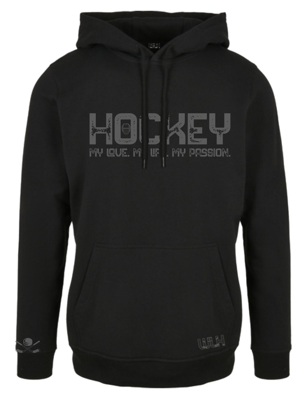 wlh_hoodie_basic_black WLH - Hoodie - Passion – Bild 1
